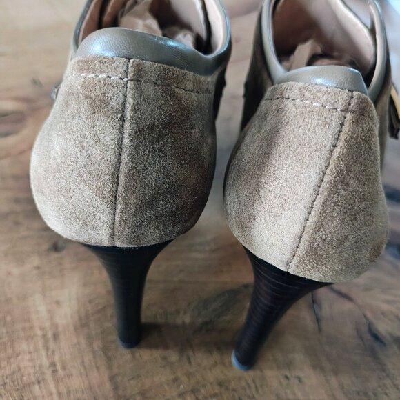 FRANCO SARTO Suede Bootie - Picture 7 of 10